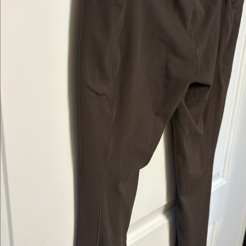 Athleta Women's Chocolate Brown High-Waisted Leggings - Picture 3 of 5